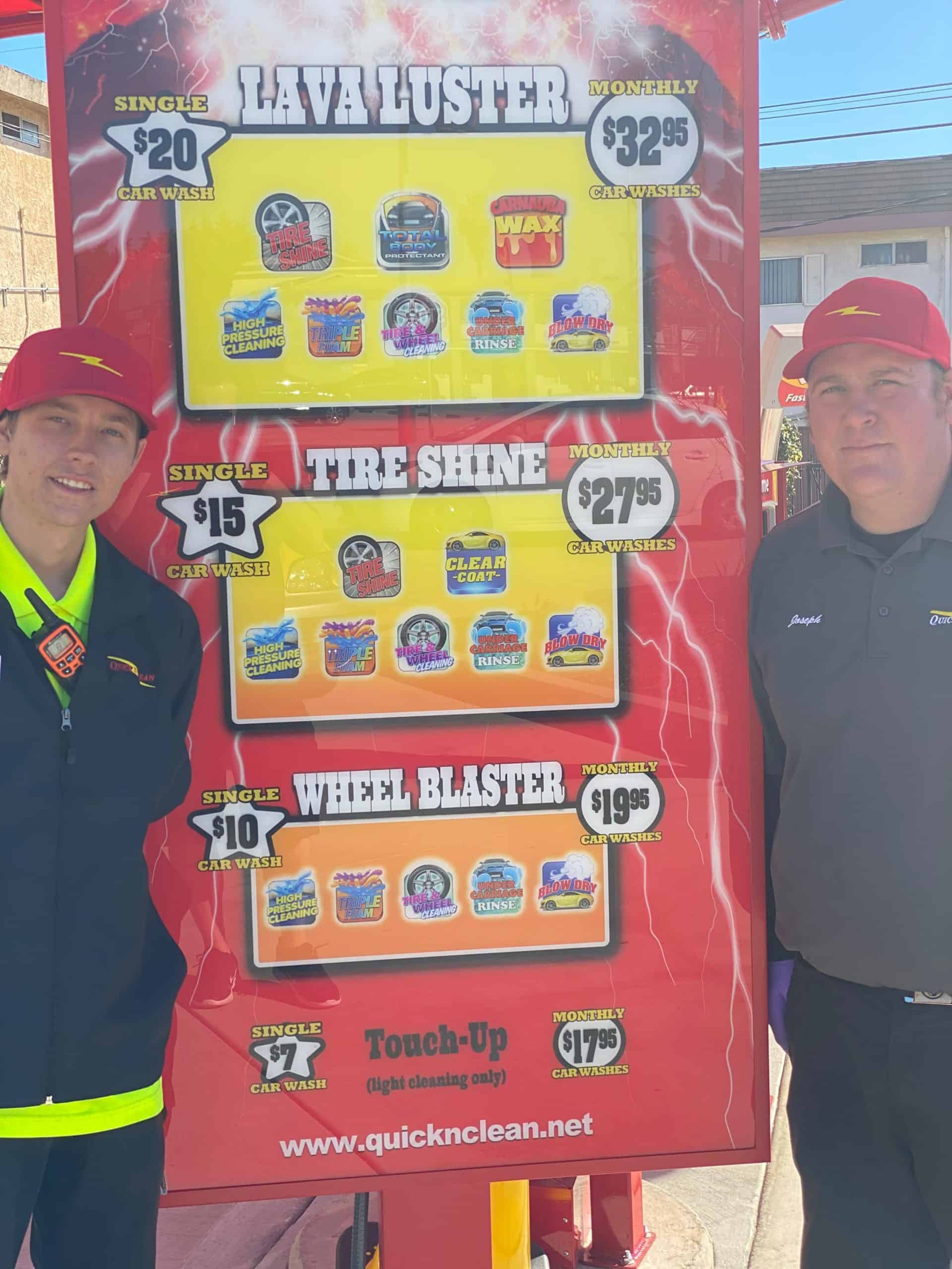 Quick N Clean Car Wash 1662 Pacific Coast Hwy, Harbor City, CA 90710