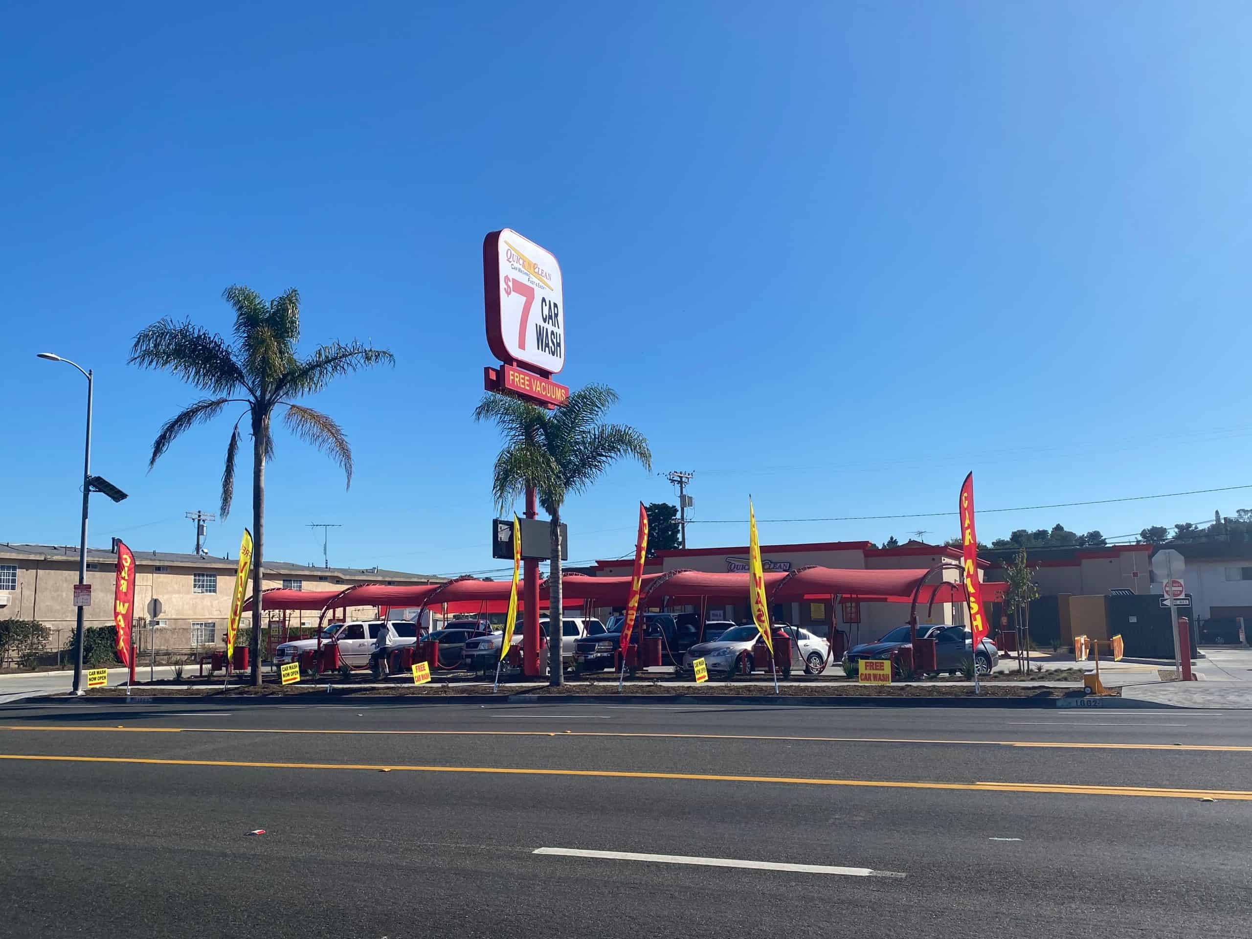Quick N Clean Car Wash 1662 Pacific Coast Hwy, Harbor City, CA 90710