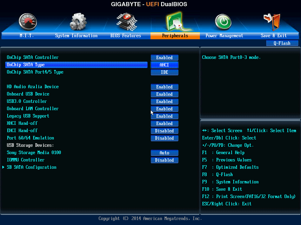 Как включить AHCI на Gigabyte quickpages.ru