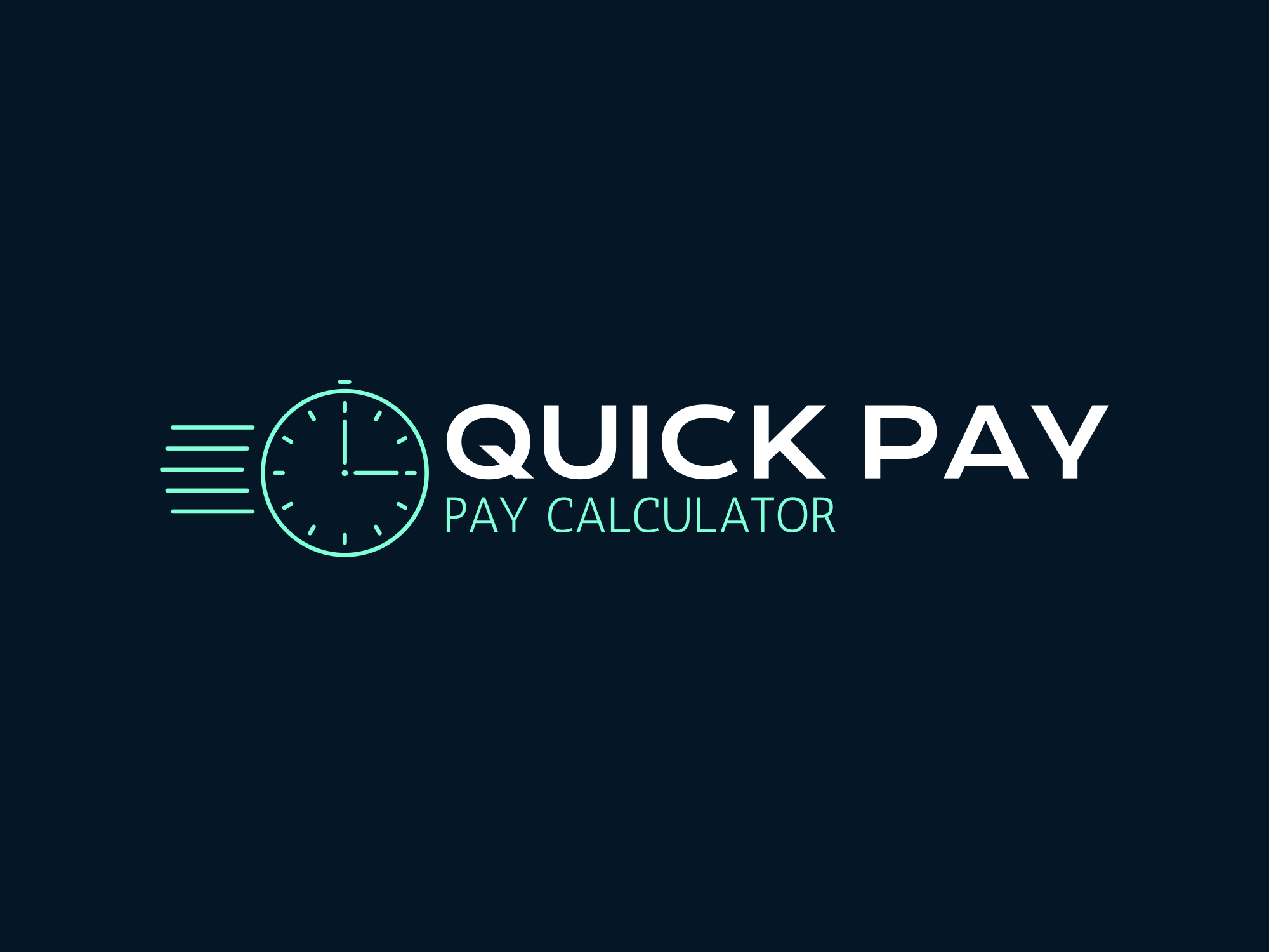 QuickPay PayCalculator