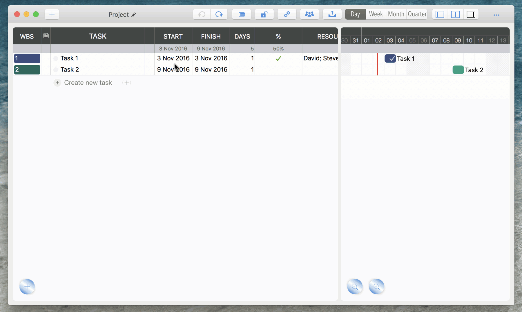 Copy & Paste Task QuickPlan for macOS