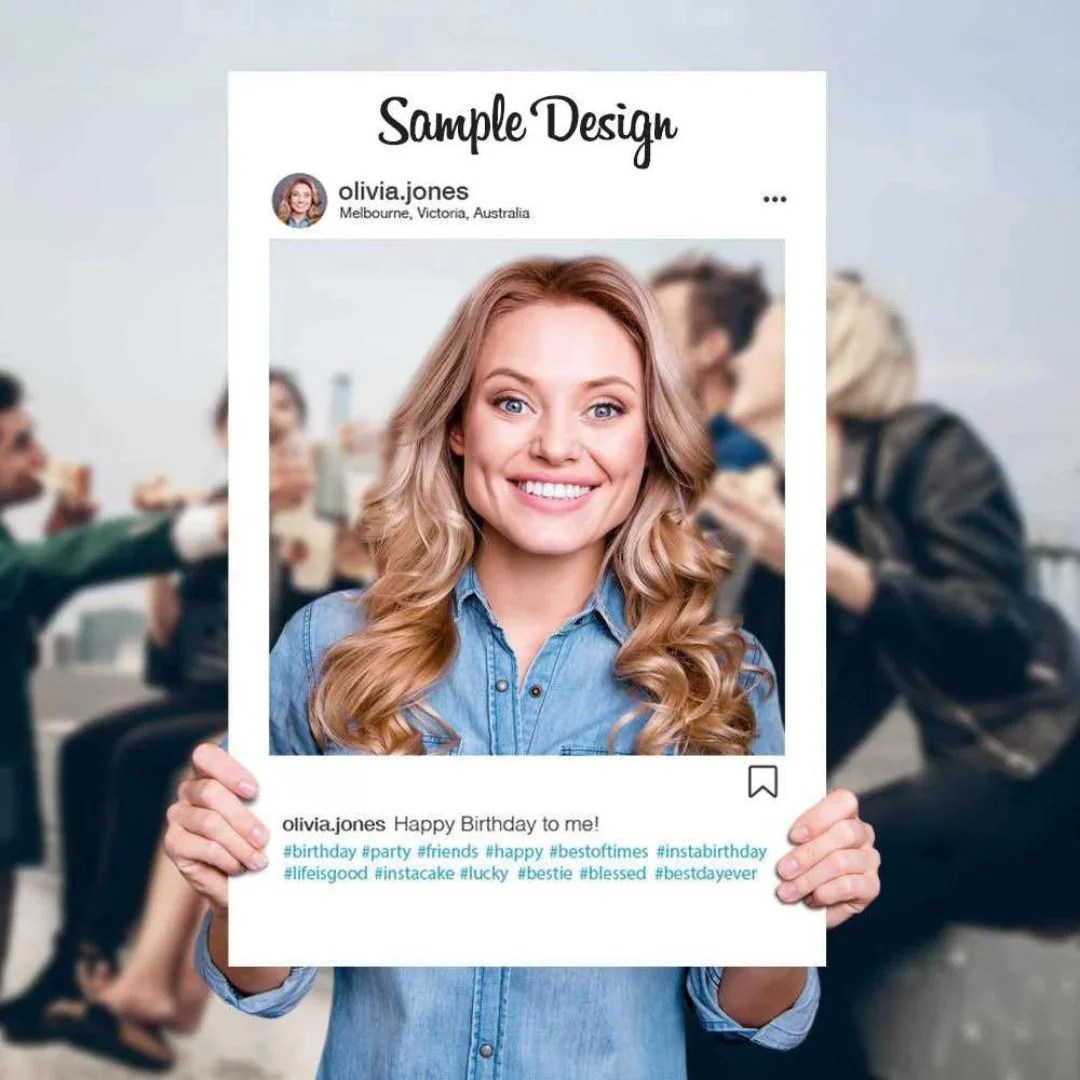 Instagram Frame Cutouts Printing Online Doha Qatar