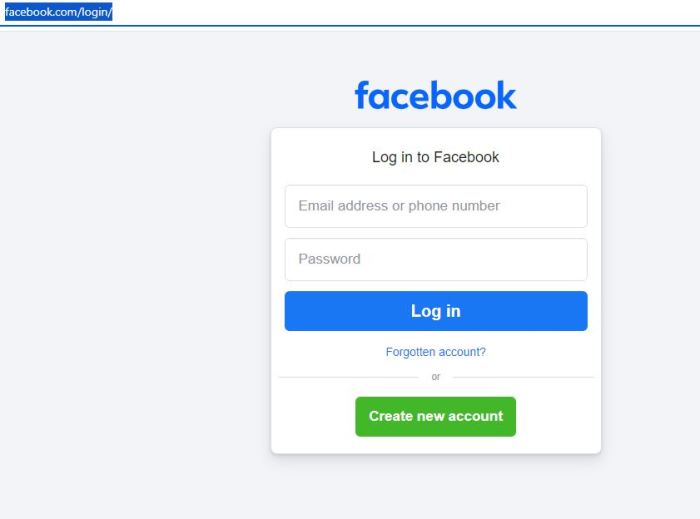Log password facebook login homepage security secure alamy website Log password facebook login homepage security secure alamy website
