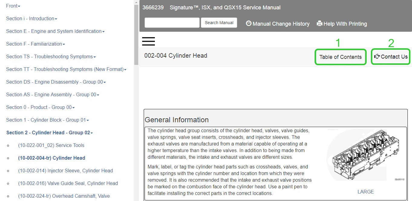 Cummins QuickServe Online