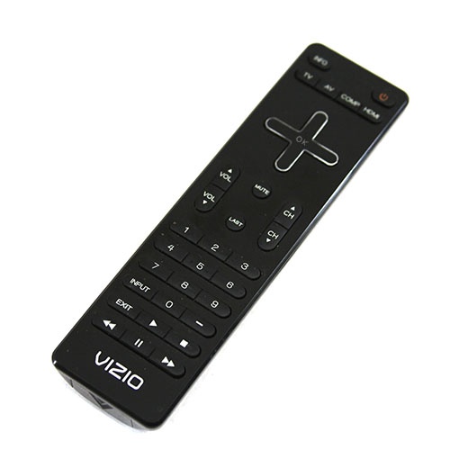 Genuine Vizio (VR9) PreProgrammed TV Remote Control w/ Battery Cover