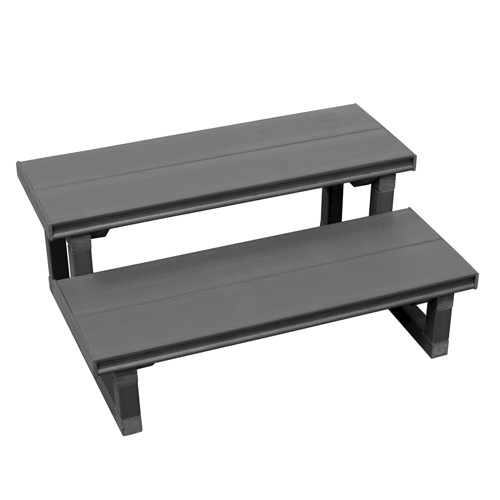 Hot tub Cal Metro steps at