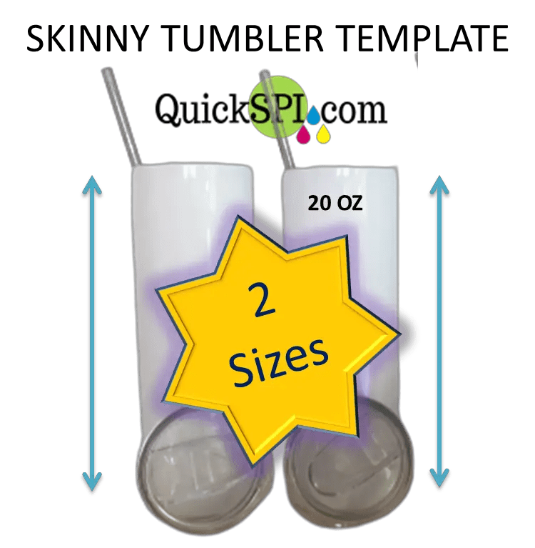Top 32+ Photos 20 oz skinny tumbler template download free Completed