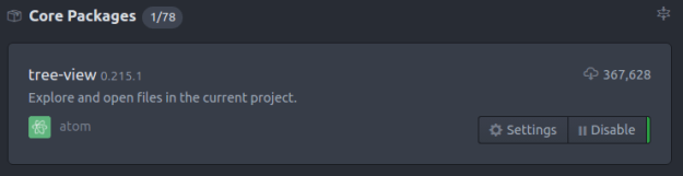 Hide Gitignore Files In Atom Tree View Quick Technical References