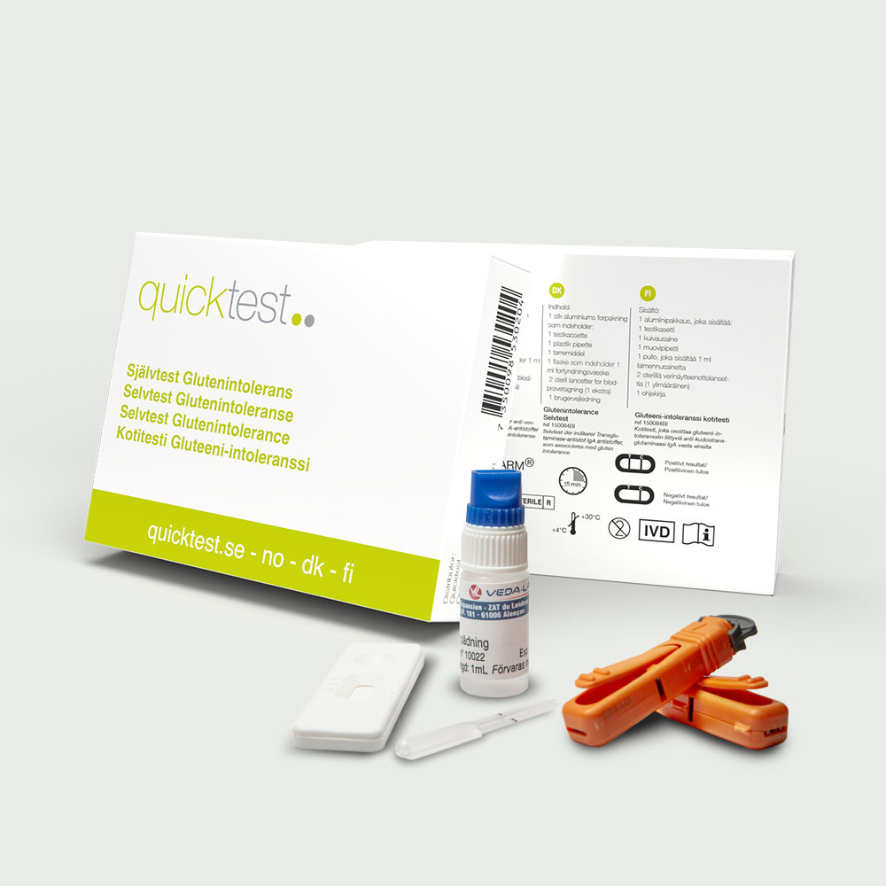 Gluten Intolerance Test Test yourself at home Quicktest