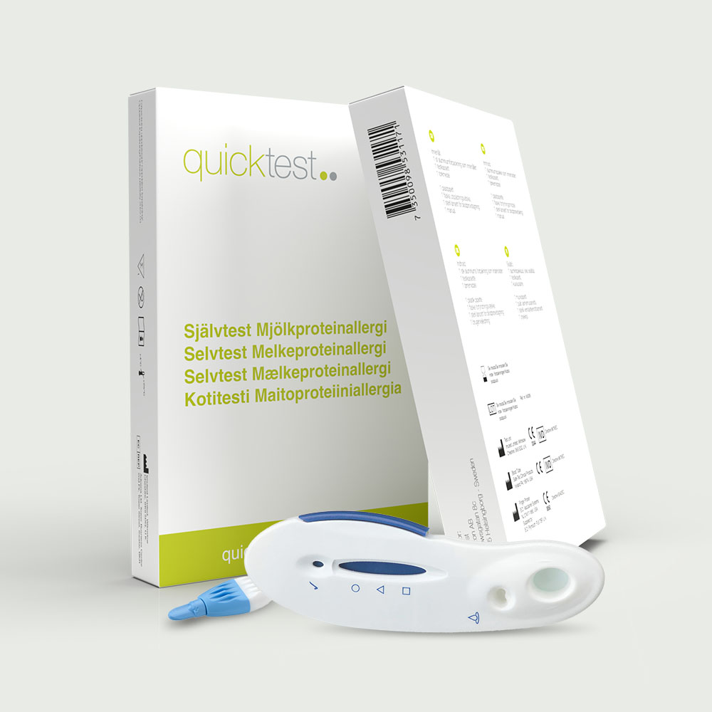 Milk Allergy Test Test at home and get an instant answer! Quicktest