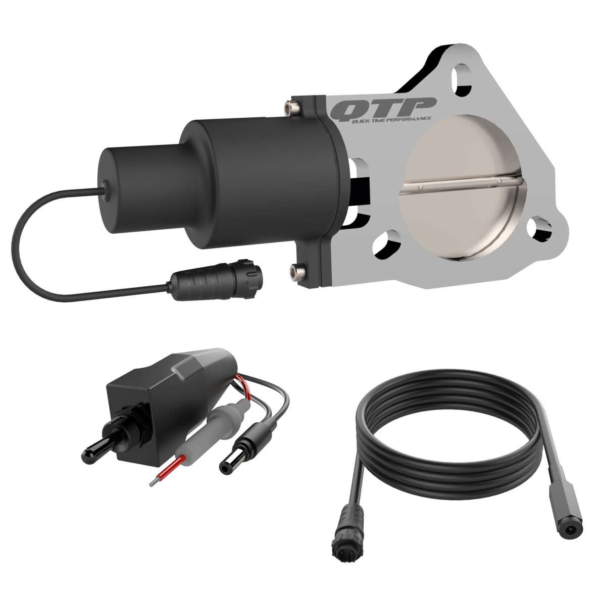 3.00 Inch QTP Electric Exhaust Cutout Valve