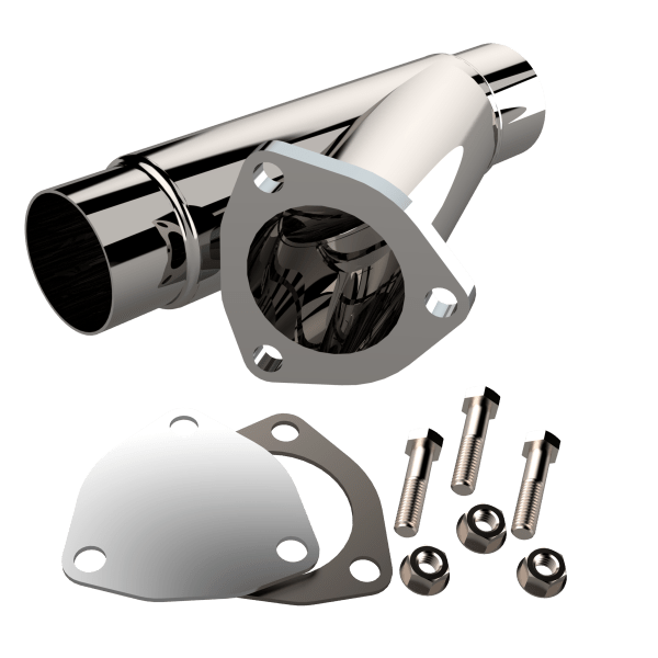 2.25 Inch Stainless Steel QTP Exhaust Cutout
