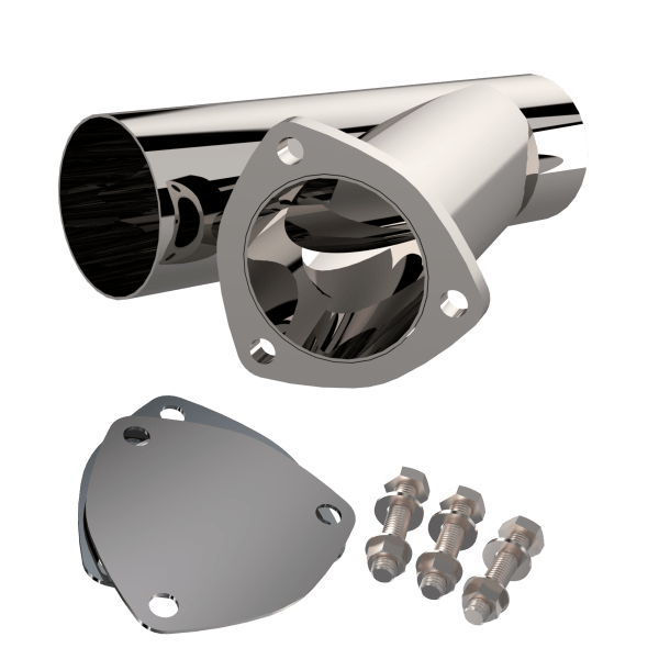 3.00 Inch Stainless Steel QTP Exhaust Cutout