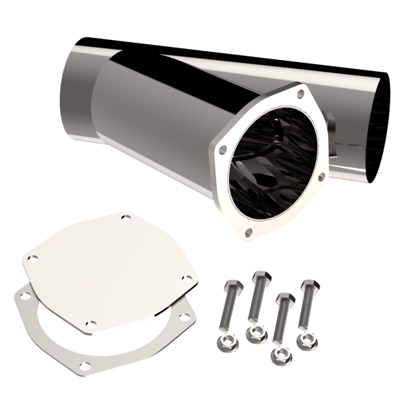 5.00 Inch Stainless Steel QTP Exhaust Cutout