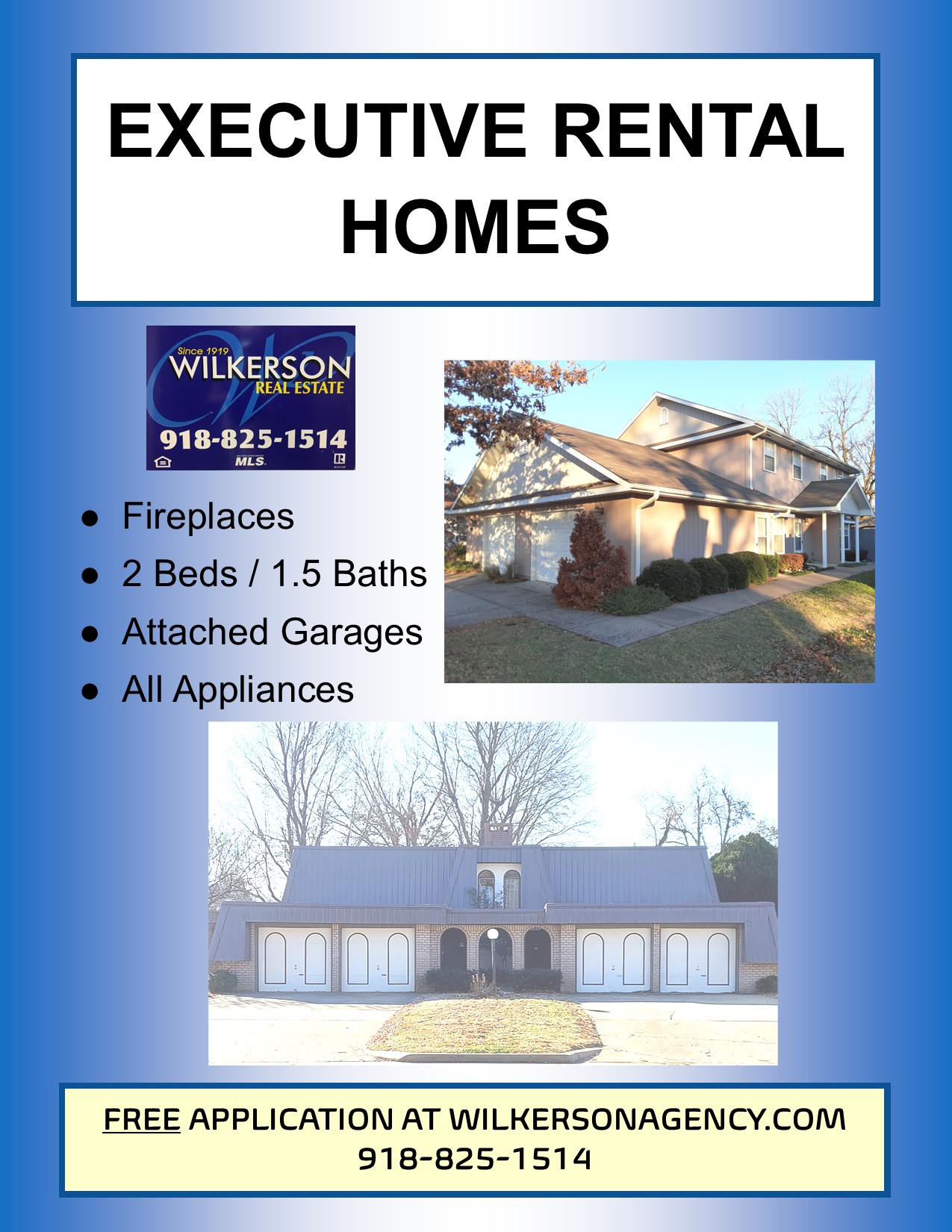 Executive Rental Homes For Rent Wilkerson Real Estate