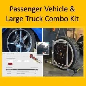 Portable Wheel Alignment Tools | QuickTrick Wheel Alignment for Cars
