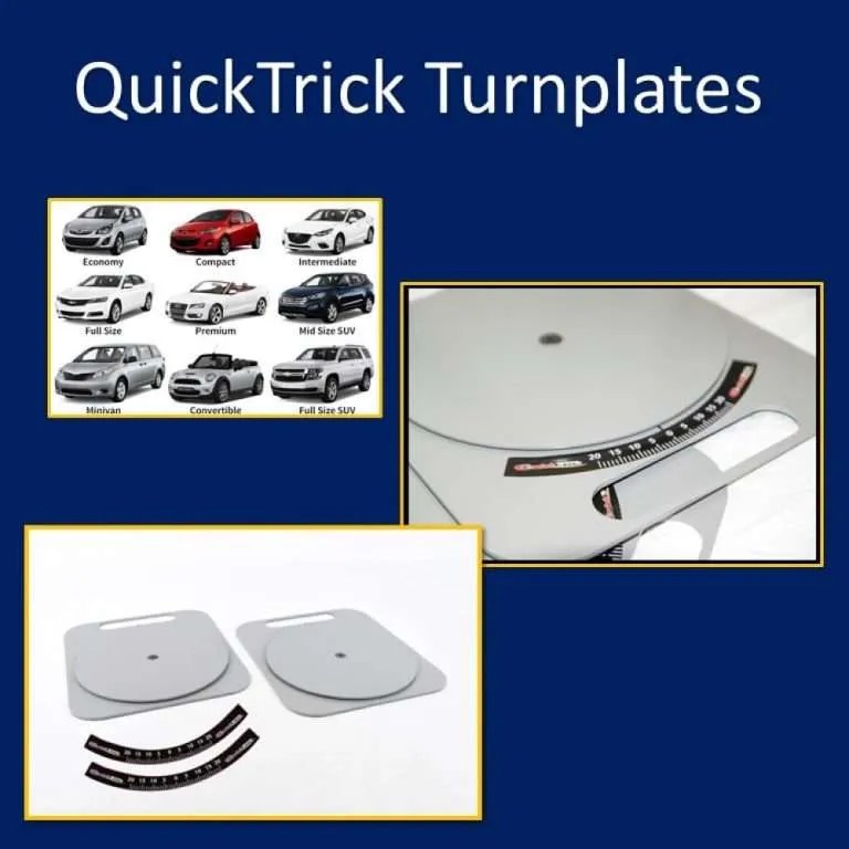 DIY Alignement Turn Plates Made of Steel QuickTrick Alignment