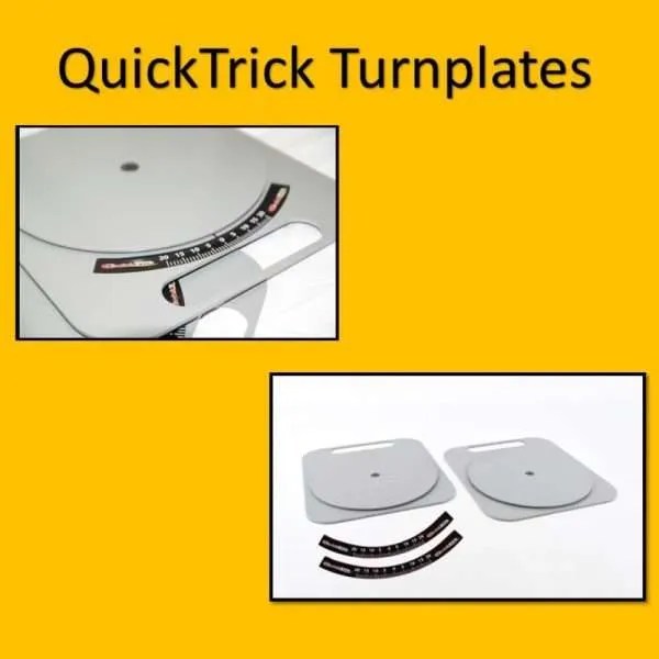 US Steel DIY Wheel Alignment Turn Plates QuickTrick Alignment
