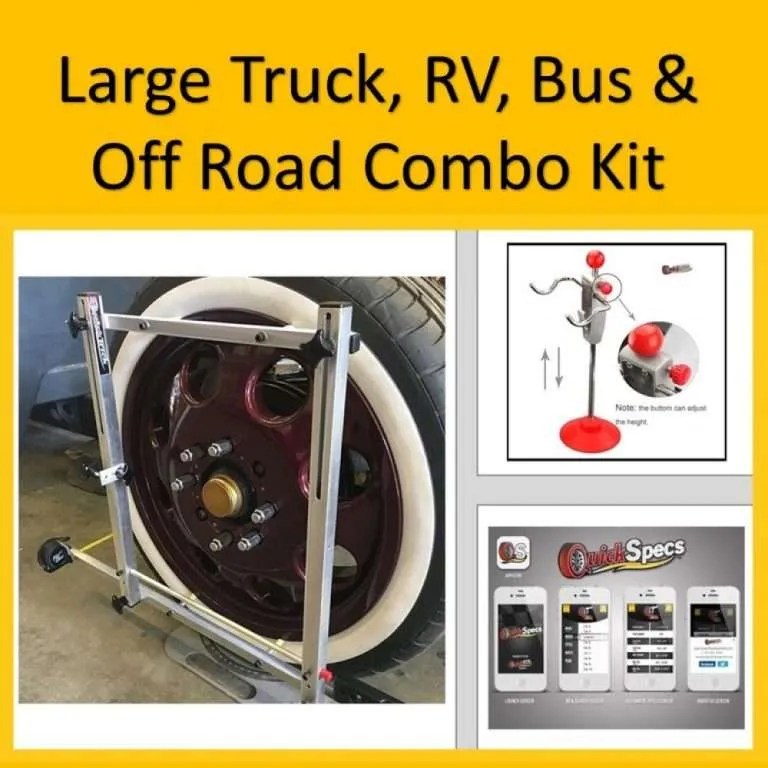 Off Road & Heavy Duty Wheel Alignment Combo Kit QuickTrick Alignment