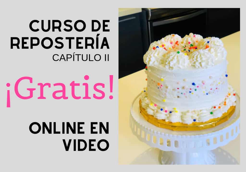 Curso de repostería II ¡Aprende desde cero con ejemplos prácticos