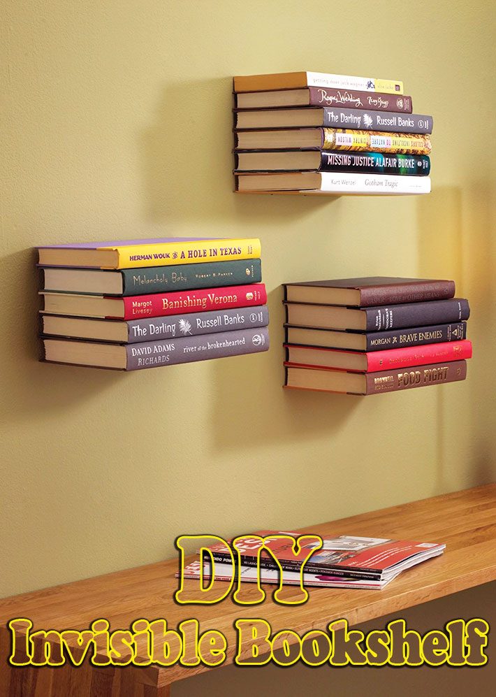 How To Make Invisible Bookshelf Quiet CornerDIY Tutorial How to Make Invisible Bookshelf Quiet Corner