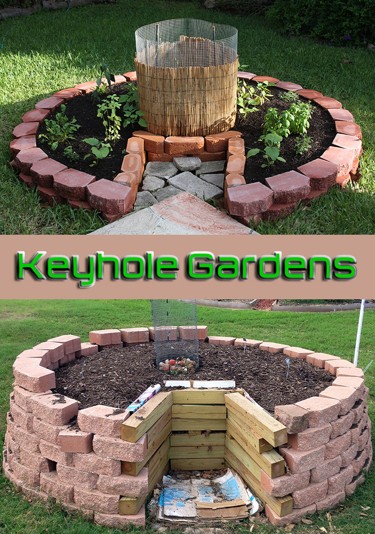 Quiet CornerKeyhole Gardens How to Make Keyhole Raised Bed Quiet Corner