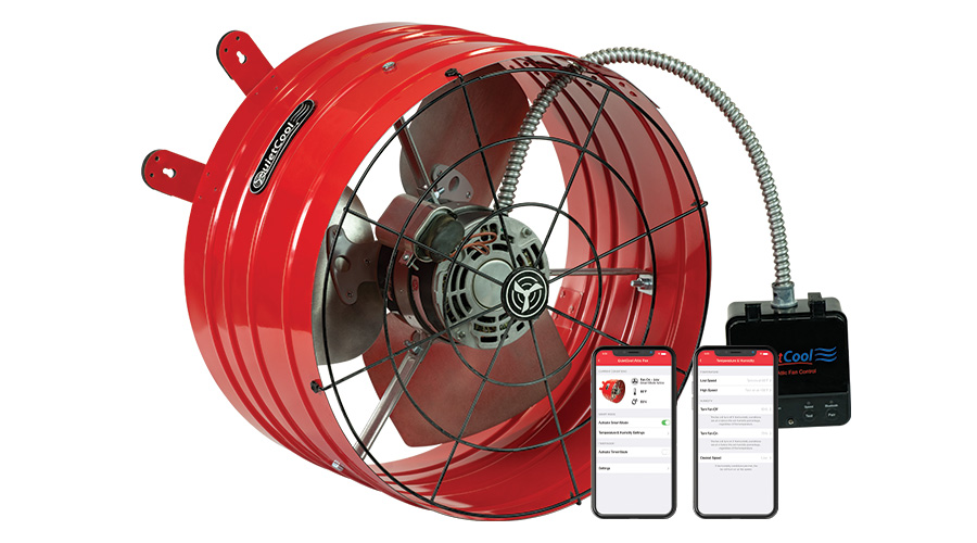 Quiet Cool Attic Fan Sizing Image Balcony and Attic