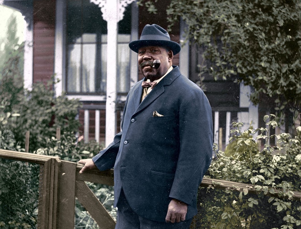 Joe Fortes Vancouver's first official lifeguard, who, 100 years ago