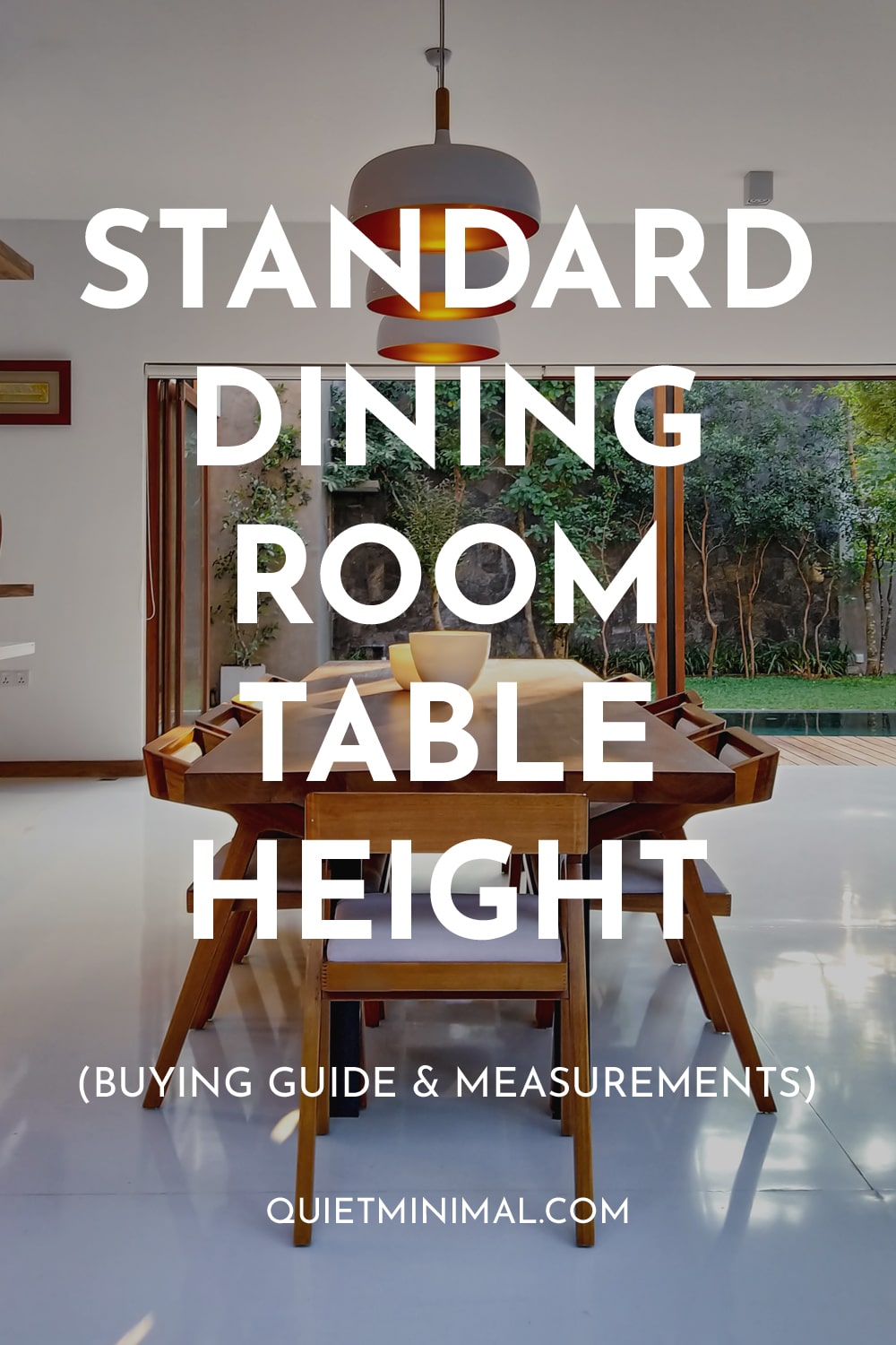 What is the Standard Dining Room Table Height 2023