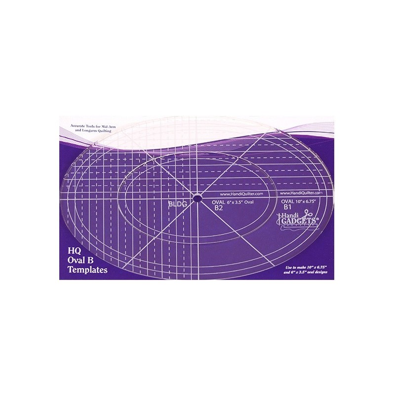 HQ Oval B Templates
