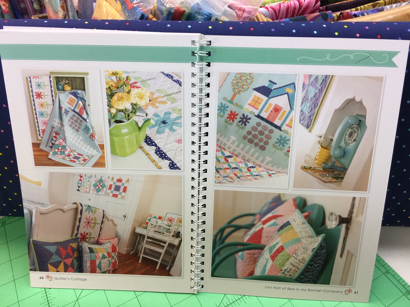 Quilter's Cottage Book by Lori Holt Quilt Cove Store