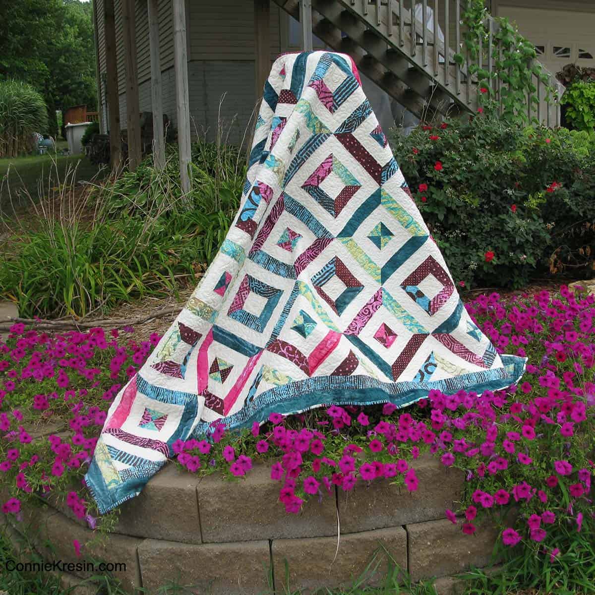 Petunia Strings Quilt Tutorial Quilted Dreams Quilt Pattern Quilt