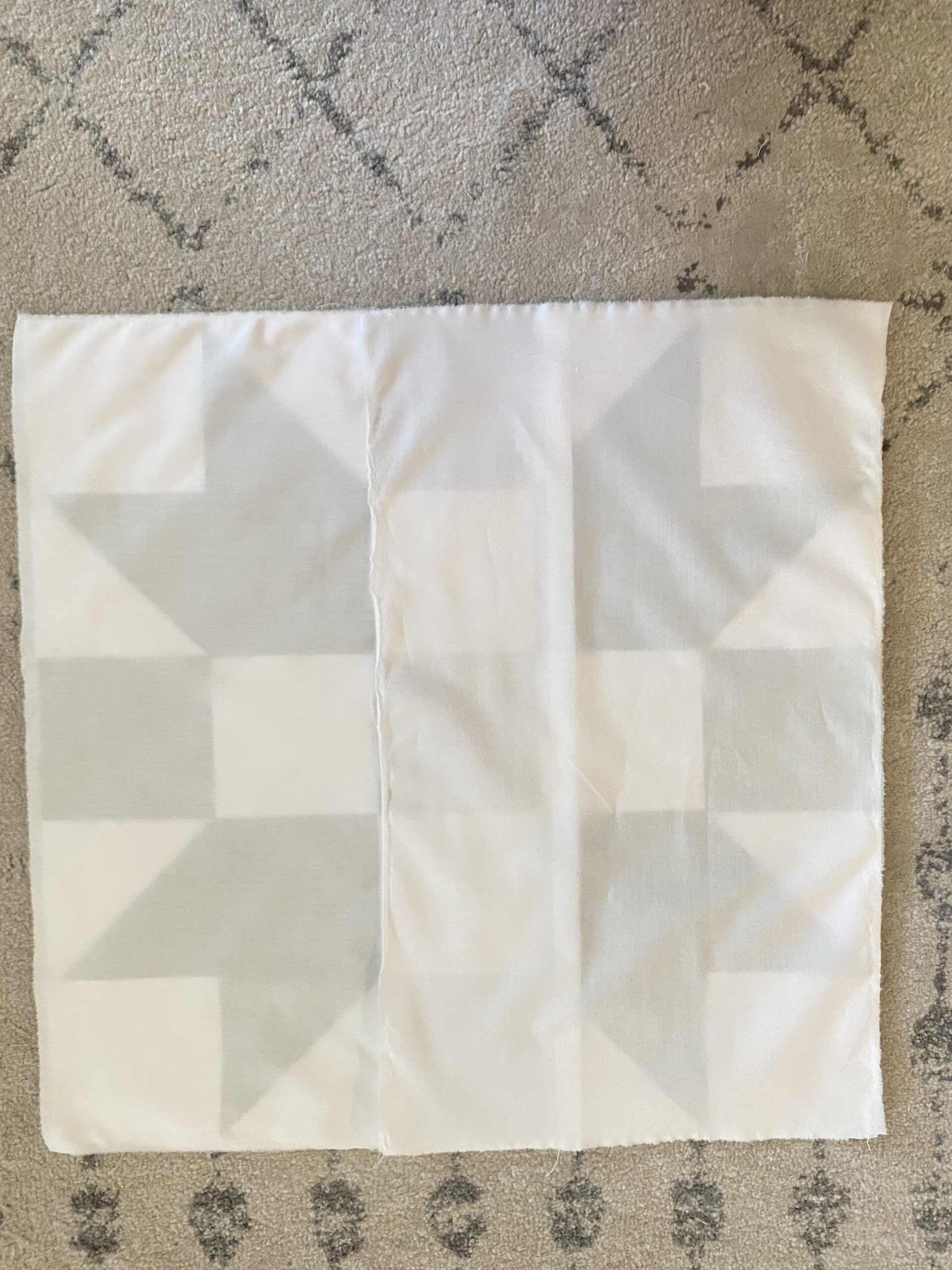 HOWTO MAKE A PILLOW BACKING Quilters Candy