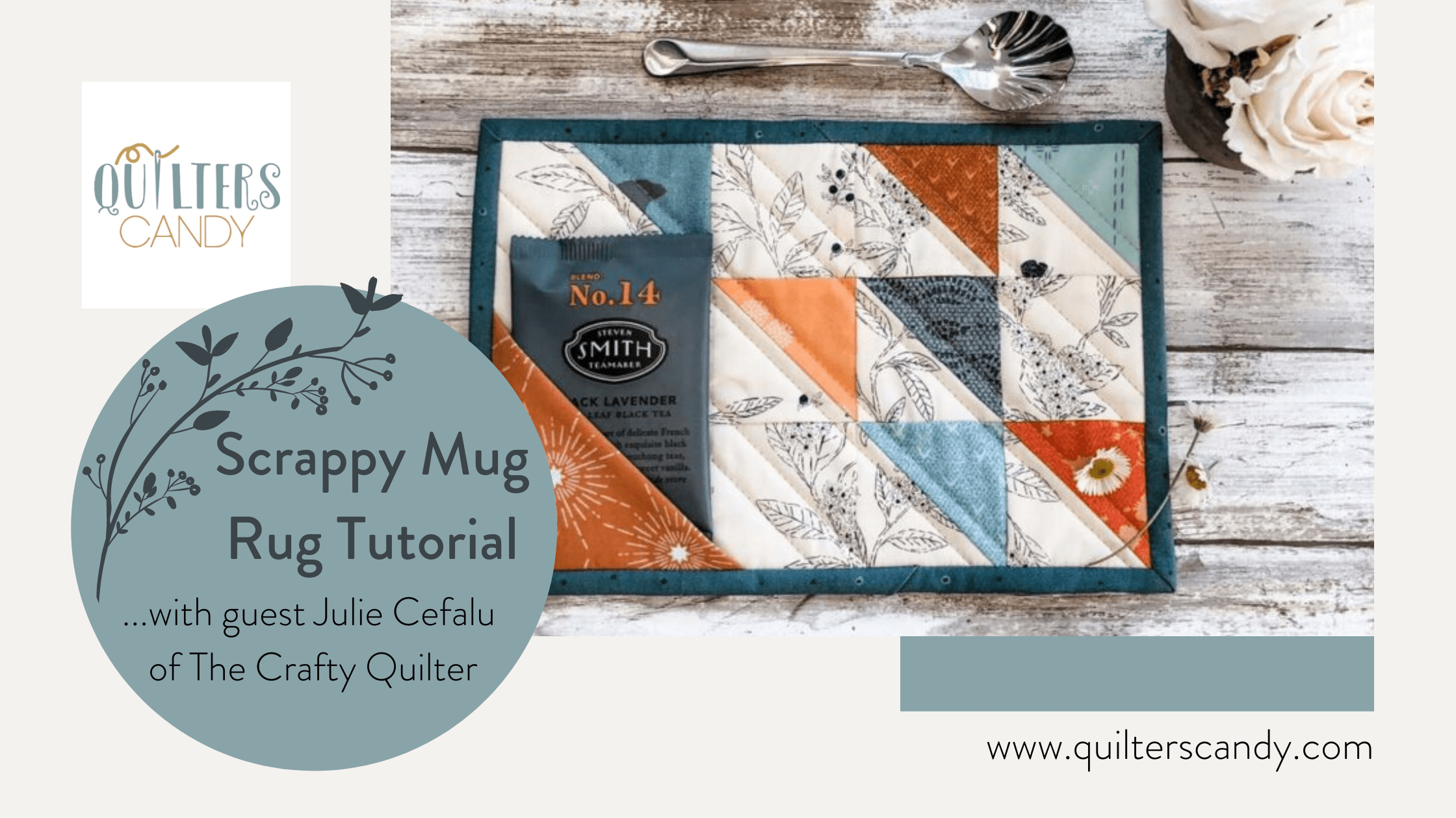 Mug Rug Poem Two Birds Home