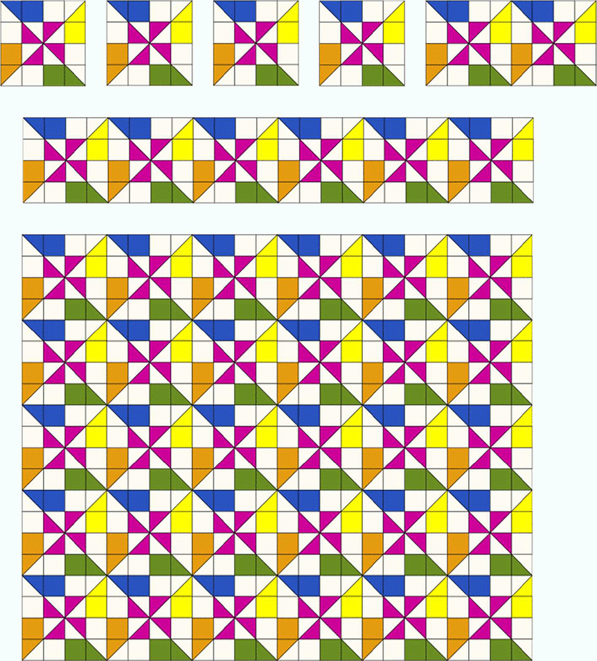 Double Windmill QuiltFree Pattern!