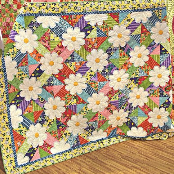 Bring A Flower Garden Into The Room With Pretty Blossoms Quilting Cubby