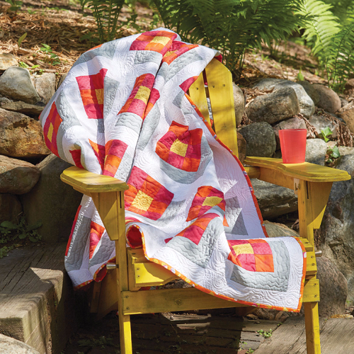 Nine Patch Quilt With A 3D Look A Fun Beginner Design Quilting Cubby