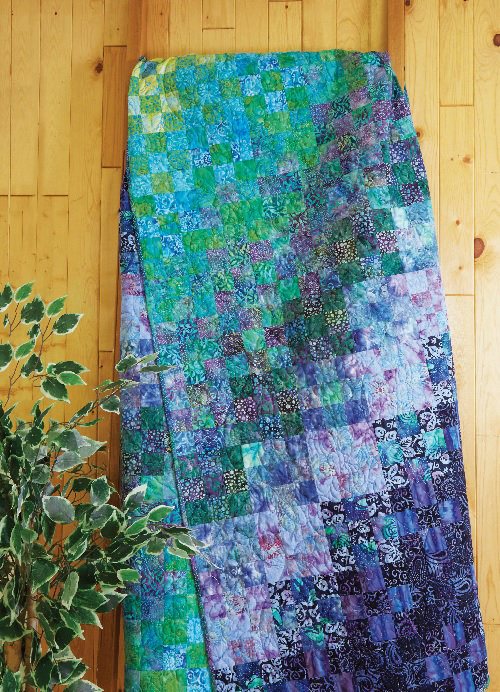 Beautiful Colors Flow Across This Quilt Quilting Digest