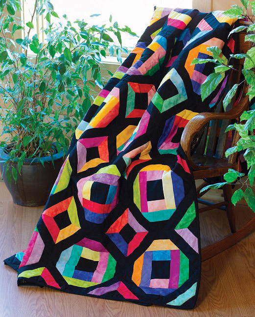 Jewel Tones Glow in This Stunning Quilt Quilting Digest