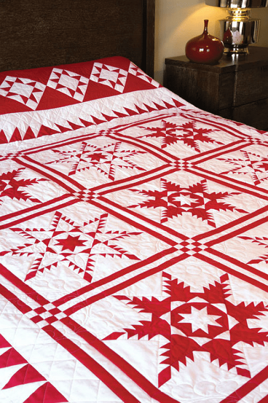A Red and White Quilt to Call Your Own Quilting Digest