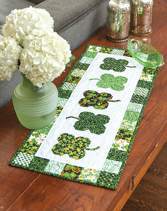 Enjoy a Bit of the Green for St. Patrick's Day Quilting Digest