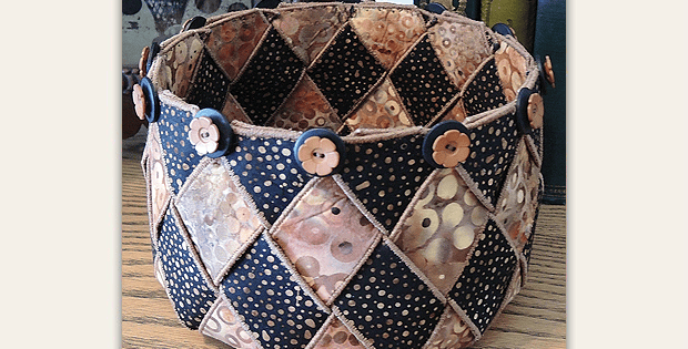 This Woven Bowl is Easy and Fun to Make Quilting Digest