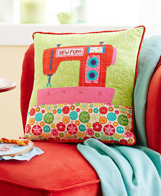 This Wonderful Pillow is Great for the Sewing Room Quilting Digest