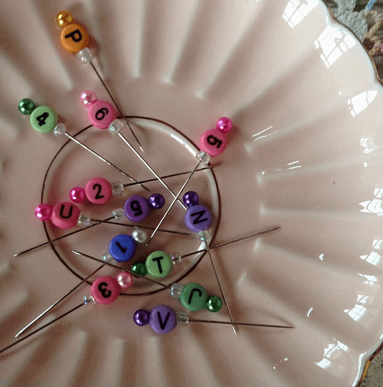 Keep Quilt Pieces Organized with DIY Number Pins Quilting Digest