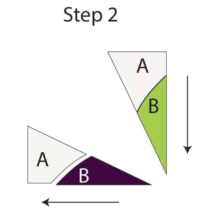 Cleopatra's Fan Quilt Block Pattern Tutorial Quilt Missouri Tutorials