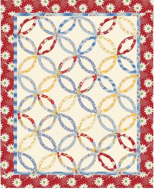 The Double Wedding Ring Quilt Pattern Quilt Missouri Tutorials