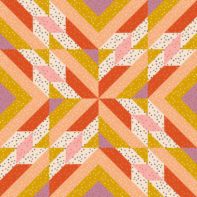 Star Lake Quilt MockUp