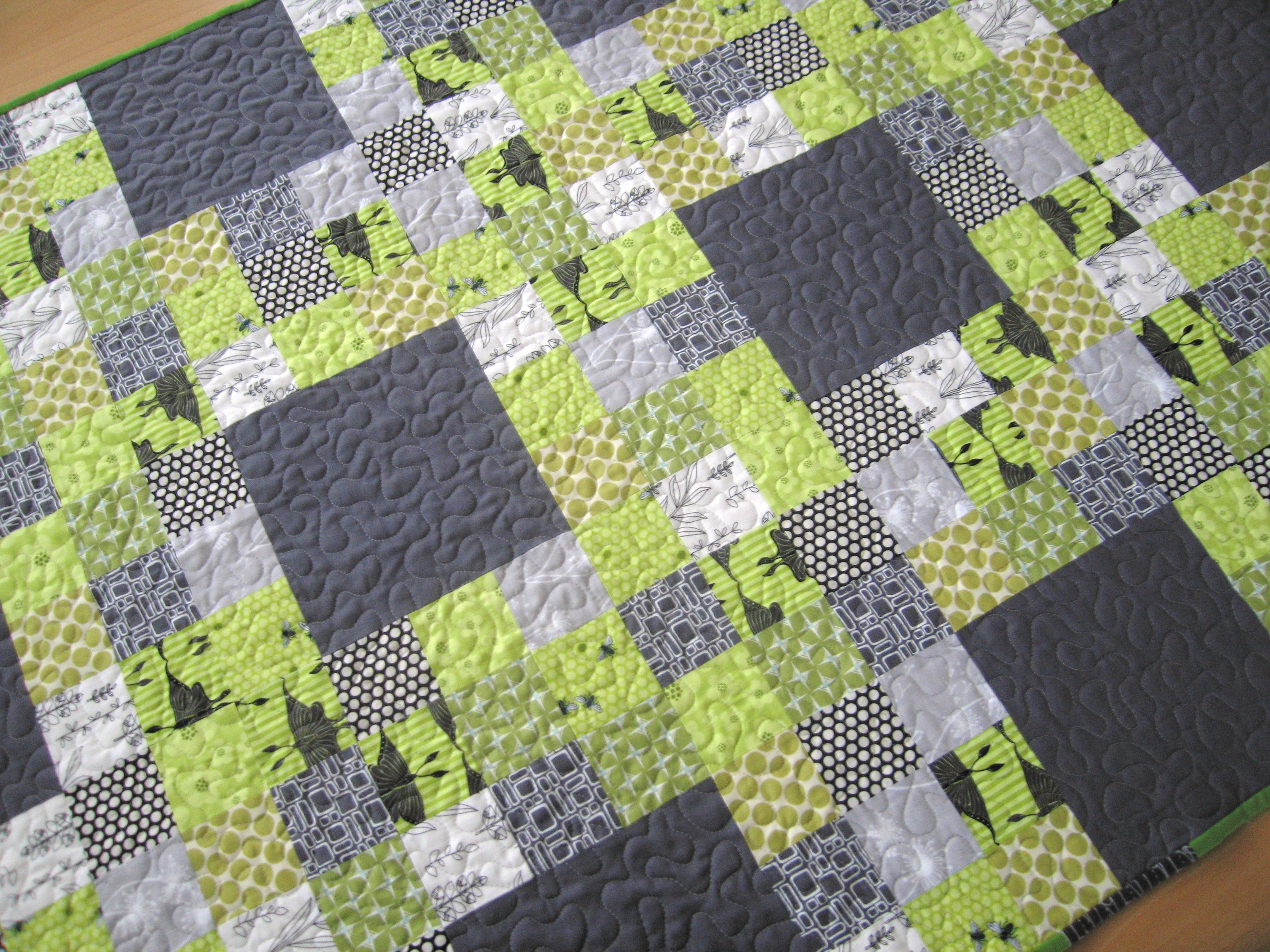 Quilt Pattern Designer Elizabeth Hartman NinePatch Lattice Quilt