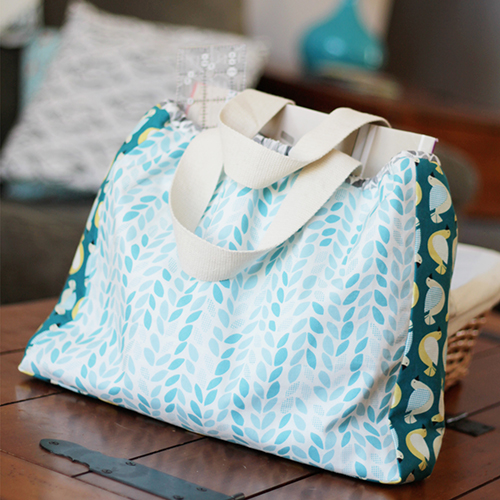 Free Tutorial Backyard Garden Bag by Rachel Gander