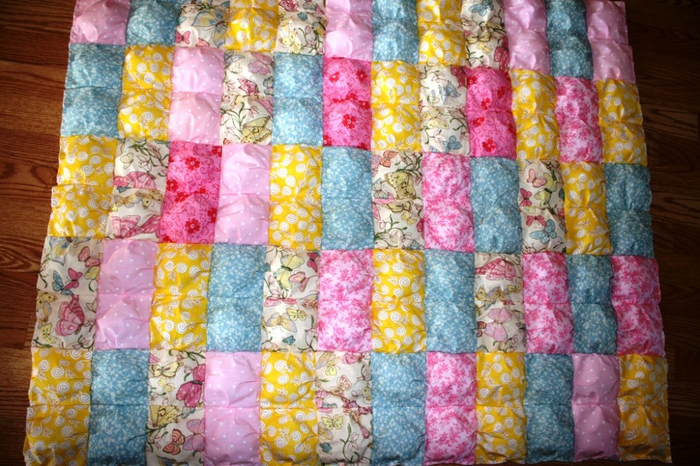 Free Tutorial Biscuit Quilt by Linda Winters